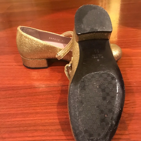 Gucci gold horse bit ballet flats - Picture 6 of 7